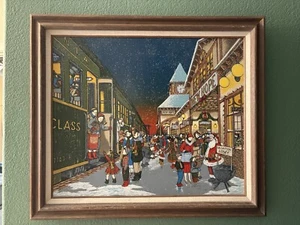 Hargrove Canvas Framed and signed - Picture 1 of 2
