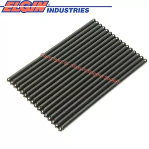 New 7.900" +100 Length HP Hardened Pushrod Set sb Chevy 400 383 350 327 305 283 - Picture 1 of 2