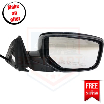 Kool Vue HO41ER Right Mirror Manual Folding Heated for 2012-2015 Honda Crosstour - Изображение 1 из 4