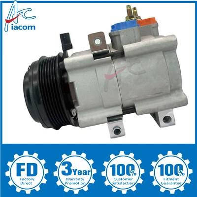 NEW AC COMPRESSOR 68185 Fit Ford Explorer,Lincoln,Mercury Mountaineer  V8 4.6L - Image 1 of 4