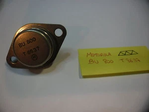 TRANSISTOR MOTOROLA BU 800 T 8637 - NEUF Old Stock - Picture 1 of 1