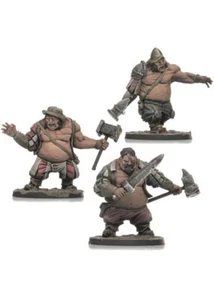 Shieldwolf Ogres Talliar. Ogre Troopers (3 miniatures) New - Picture 1 of 3