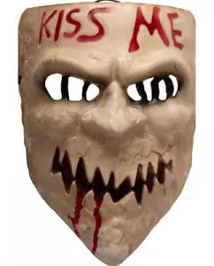 The Purge 3 Maske Kiss Me Halloween Kostüm Horror Kostüm Wahl Jahr Neu - Bild 1 von 2