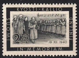 War President Kyosti Kallio Finland Memorial Finland Mint MNH Stamp 1941 - Picture 1 of 1