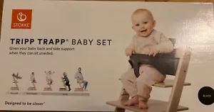 stokke tripp trapp baby set (schwarz, neu & unbenutzt, Original verpackt) - Bild 1 von 3