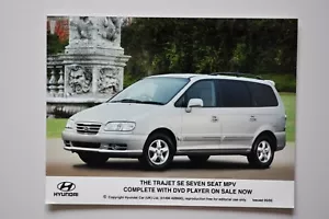 Foto stampa auto - Hyundai Trajet SE 2005 sette posti MPV - metallizzata - vista laterale - Foto 1 di 1