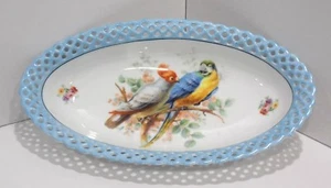 Vintage seltene Bavaria Schumann Arzberg große ovale Herzstück Schale - Bild 1 von 6