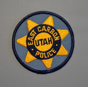 East Carbon Utah Police Older Style Patch ++ Mint UT - Picture 1 of 1