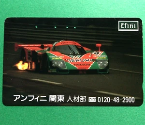 MAZDA 787B MAZDASSPEED Gruppe C Hyper Auto Telefonkarte Japan Teleca - Bild 1 von 5