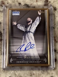 2021 Topps WWE Undisputed Robert Roode Gold Frame On Card Auto 105/150 - Bild 1 von 2