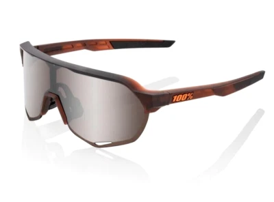 New 100% S2 Sunglasses | Soft Tact Grey Camo / HiPER Red MultiLayer Mirror Lens - Image 1 of 4