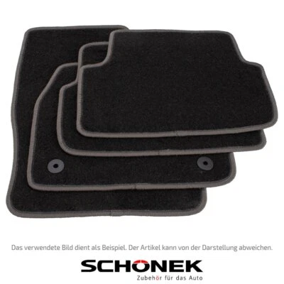 SCHÖNEK Veloursmatten Textilmatten Fußmatten für OPEL CORSA C 08.2003-09.2006 - Bild 1 von 4