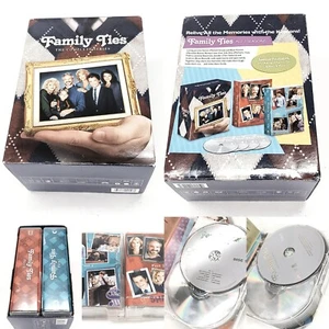 FAMILY TIES - THE COMPLETE SERIES (DVD, 28 DISCS) TV SITCOM MICHAEL J. FOX - Imagen 1 de 7