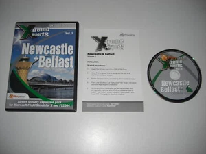 Xtreme Airports NEWCASTLE + BELFAST Pc Add-On Flight Simulator Sim X 2004 FSX - Picture 1 of 1