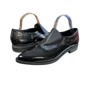 NWOT Circus by Sam Edelman Farrah Black Loafer Size 9.5 M Pointed Toe Slip On - Picture 1 of 10