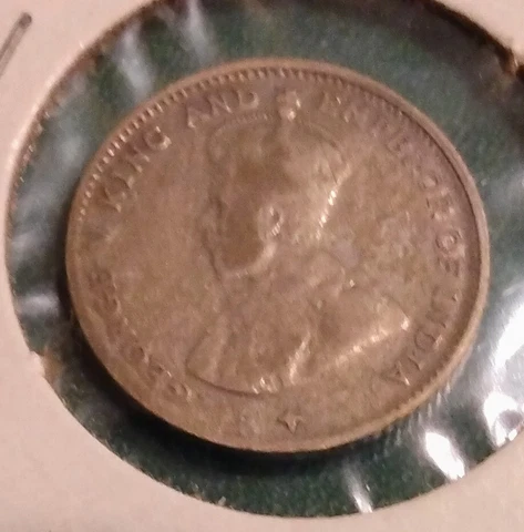 Straits Settlements 1919 Ten Cent Coin Cover