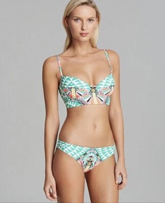 Новый с Ярлыками $250 Sz S Mara Hoffman космический фонтан Cami верх и классический низ морской пены - Изображение 1 из 4