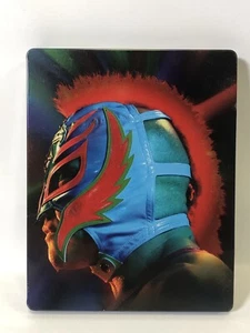 WWE 2K22 Rey Mysterio Deluxe Steel Book Only - NO GAME - Picture 1 of 4