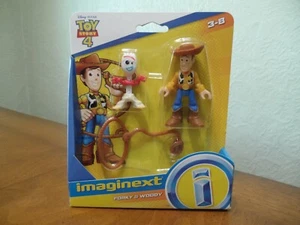 Imaginext WOODY & FORKY Disney Toy Story 4 Figure Fisher Price New 2019 - Picture 1 of 6