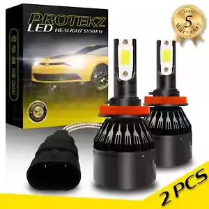 H4 HB2 9003 2000W 320000LM 4-Side LED Headlight CREE Car Kit Hi/Lo Bi Bulb 6500K - Picture 1 of 11