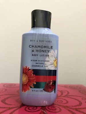 Bath & Body Works CHAMOMILE HONEY SLEEP Body Lotion 8 oz Distilled Oils RARE - Image 1 of 2