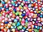 Heart Beads Plastic 200pc Mix Diy Jewellery Bracelets Necklaces Free Postage