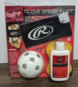 Guanto Rawlings Break In Kit Conciatori Baseball e Softball 2008 NUOVO Vecchio Stock NOS - Foto 1 di 8
