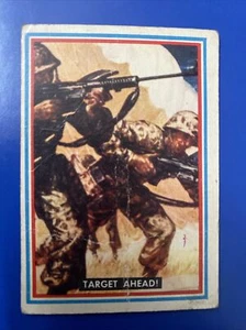 1953 Topps Fighting Marines USMC 45 Target Ahead! - Picture 1 of 2