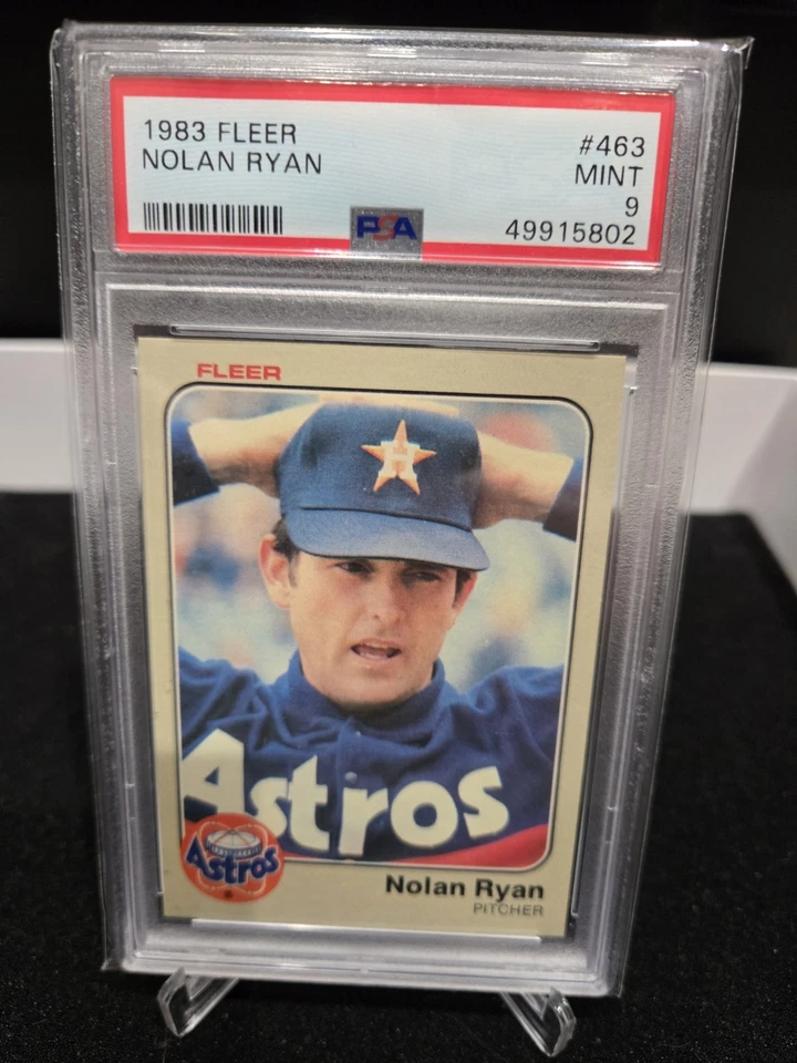 1983 Fleer Nolan Ryan - PSA 9 MINT - Image 1 of 1