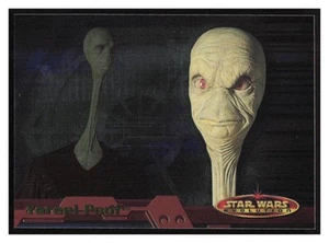 2001 Topps Star Wars Evolution #87 Yarael Poof - - Bild 1 von 2