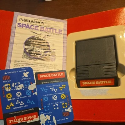 Space Battle (Intellivision, 1979) Complete In Box w/ Manual & Overlays  - Image 1 of 4