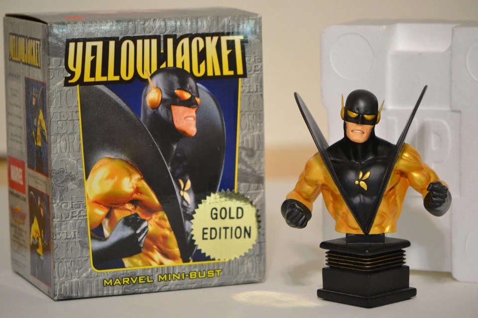 YellowJacket Marvel Bowen "VERSIÓN DORADA" minibús edición limitada #103 de 2000  Foto 1 de 4