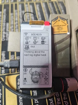 Network Security Testing tool, Bjorn Viking alt Pwnagotchi, extended range, 1G E - Image 1 of 4