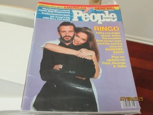 RINGO STARR , Barbara Bach , People Magazine , Feb 23 , 1981 - Imagen 1 de 1