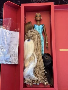 INTEGRITY FASHION ROYALTY DOLLS COLLECTION MY HAIR FAIR ZURI OKOTY 4 WIGS - Picture 1 of 16