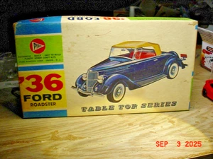 Vintage 1936 Ford Roadster Parts 1/32 Scale Pyro Plastic UP1 - Picture 1 of 5