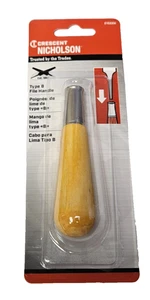 21522N Nicholson Wooden File handle Size 3 Fits Various Files 4" - 8" See Desc. - Picture 1 of 9