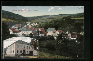 AK Finsternthal i. Taunus, Gasthaus zum deutschen Hof, Teilansicht - Picture 1 of 2