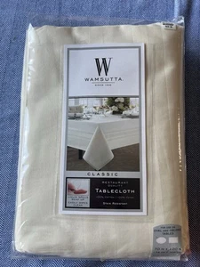 NEW Wamsutta Classic 70 x 120 Oblong Oval Restaurant Quality Cotton Tablecloth - Picture 1 of 4