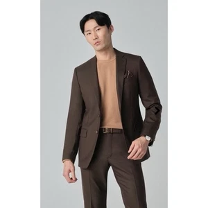 Blazer personalizado Indochino Harrogate marrón oscuro talla 44R $679 - Imagen 1 de 8