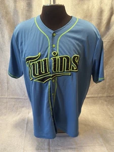 Maglia Baseball Minnesota Lynx Minnesota Twins SGA Adulto XL Tema Notte 2022 - Foto 1 di 6