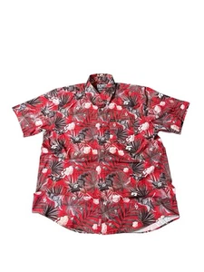 Dixxon Flannel Company Snap On Tools Hawaiian Button Shirt Mens L - Picture 1 of 4