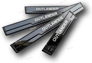 For Mitsubishi Outlander Car Accessories Door Sill Protector Guard Scuff Plate X - Picture 1 of 6