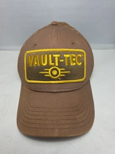 Cappello Richardson 112 Vault Tec Patch Berretto Vault-Tec Fallout Hat Marrone Autentico  - Foto 1 di 5