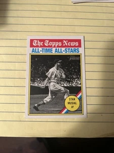 2025 Topps Heritage - All-Time All-Stars Stan Musial #350 - Picture 1 of 2