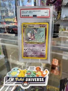 2001 POKEMON NEO DISCOVERY #1 ESPEON-HOLO PSA 9 - Picture 1 of 2
