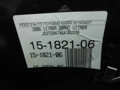 Used Fuel Injection Air Flow Meter fits: 2006 Suzuki Vitara Grand Grade A Foto 1 de 4