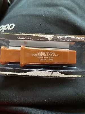 Gunsmith Estate New Unused Long Rage C3 Predator Call Burnham Brothers - Image 1 of 2