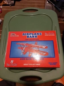 1993 Racing Champions NASCAR #11 Bill Elliott Die Cast Budweiser Airplane Bank - Picture 1 of 7