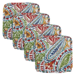 Waterproof Outdoor Seat Chair Patio Cushion Duvet Cover 4PCS 22X20X4 Cover ONLY - Picture 1 of 7